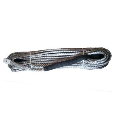 100ft 1/4 inch ATV UTV synthetic winch cable rope line factory