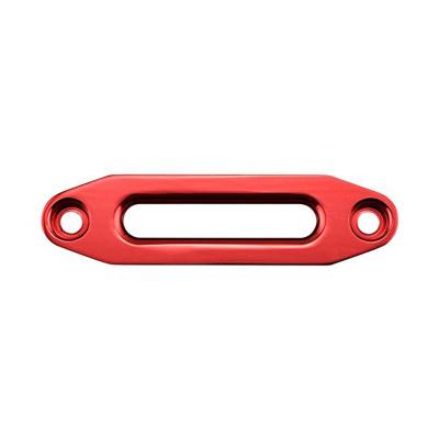 China Red Synthetic Rope Hawse Winch Fairlead 8000 Lbs Less Bondage Friction for sale