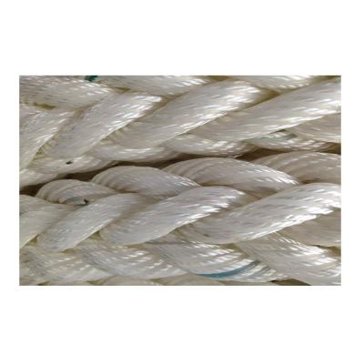 China Linha de amarração de flutuação de nylon branca, grandes navios que amarram cordas com fio do marcador à venda