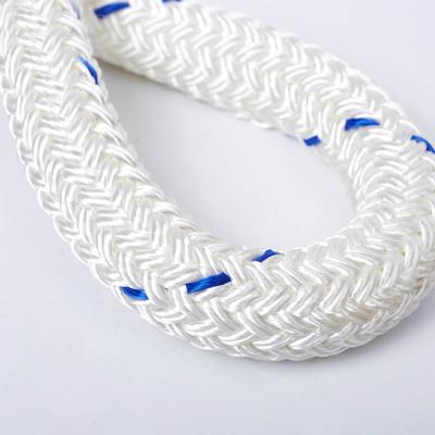 China 10mm To 36mm Hollow Braid Polypropylene Rope Core Spun Yarn For Water Rescue for sale