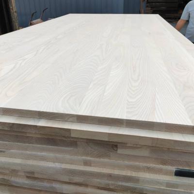 China Customized Solid Ash Panel Natural or Painting Solid Wood Board Moisture Content 8-12% for sale