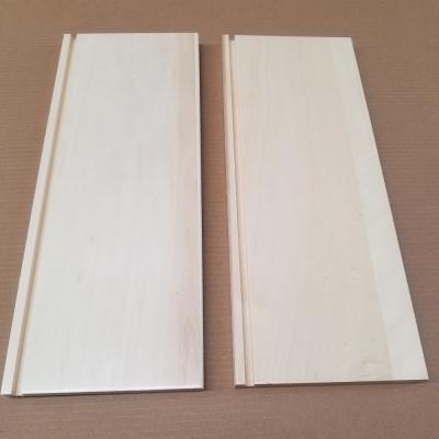 China Drawer Furniture Backboard Panels Durable Grooved Poplar Paulownia Pine for Furniture for sale