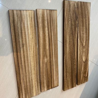 China 3mm-50mm Thickness Natural Burned Paulownia Floating Shelves with FSC Certification for sale