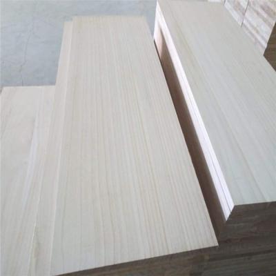China BC Grade Solid Wood Paulownia Lumber Board For Natural Or Bleached Paulownia Sheet for sale