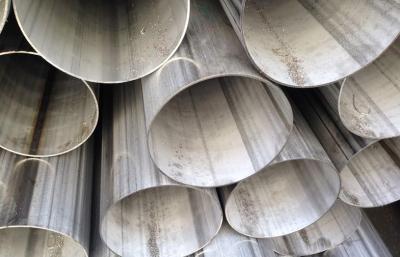 China AISI 316 / 316L Welded Stainless Steel Pipe Hot Rolled SS Tube 20mm - 1000mm OD for sale