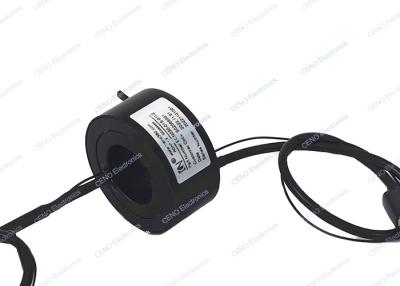 China furo passante Ø30mm 2 canais para anel coletor de sinal USB com baixo ruído elétrico à venda