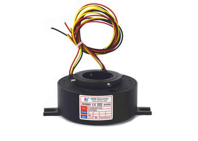 China Through Hole High Speed Slip Ring 1000rpm Electric Slip Ring With Precious Metals for sale