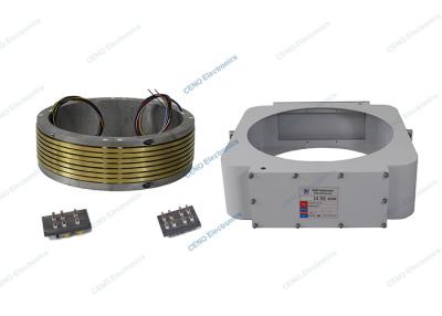 China Two Half Style Through Hole Electric Slip Ring Low Torque Low Friction For Industry for sale