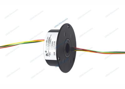 China Industry Application Signal Slip Ring With Through Hole Flange IP51 OEM ODM for sale