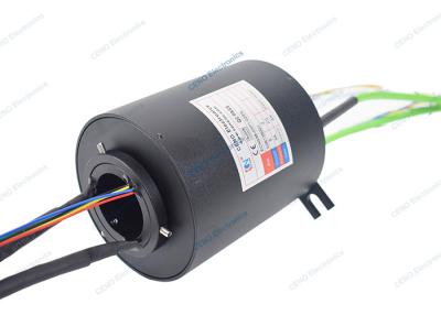 China 0 - 10rpm Signal Slip Ring With 2 Group Gigabit Ethernet For Industrial Application for sale