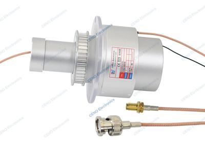 China HDMI Signal Fiber Optic Slip Ring With Rotating Electrical Connector for sale
