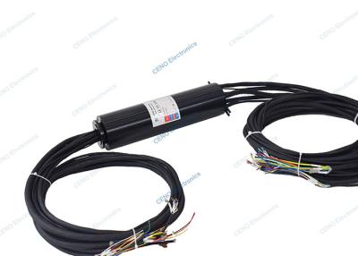 China Encoder Signal Integrated Electrical Slip Ring Assembly With Multi Channels for sale