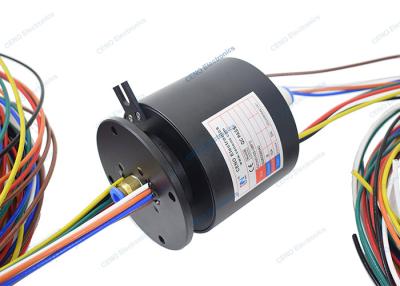 China Integrated Slip Ring Pneumatic Rotary Union 250rpm Combined Electric Power And for sale