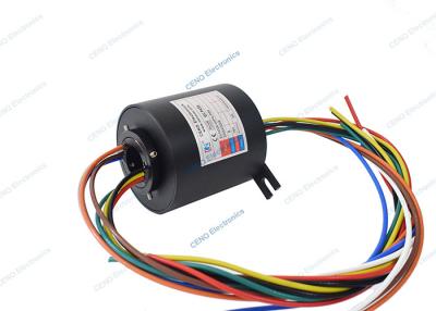 China Through Bore Power Conductive Slip Ring Electrical Connector With Rotary Electrical Joint for sale