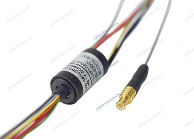 China Low Temperature Miniature HDMI Slip Rings Capsule With OD12.4mm For VR Or CCTV for sale