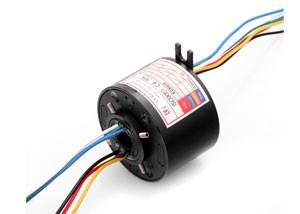 China 0.5 Inch IP54 Through Bore Slip Ring 24 Lines 5A Current Transmitting for sale