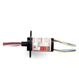 China 0 - 300 Rpm Operating Speed Micro Slip Ring  22 Mm OD UL Approved for sale