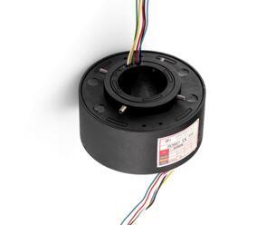 China High Precision Through Hole Slip Ring 50mm Center Hole For Power Signal Transmitting for sale