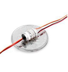 China IP54 OD 5.9mm High Speed Slip Ring 360°Continuous Rotation For Rotary Sensors for sale