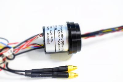 China Automation Equipment Mini Slip Ring Commutator Special Lead Wire AWG30# for sale