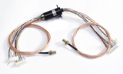 China 2.0 USB Slip Ring , Pipe Checking Camera Slip Ring 34 Channel Number for sale