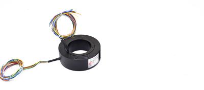 China 110mm Hole Size Through Bore Slip Ring With  6 Circuits 10Amp Current for sale