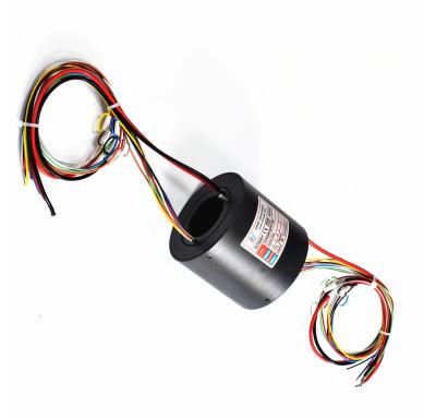 China Hybrid Industrial Slip Ring Transmit Power / Signal High Insulation Resistant for sale