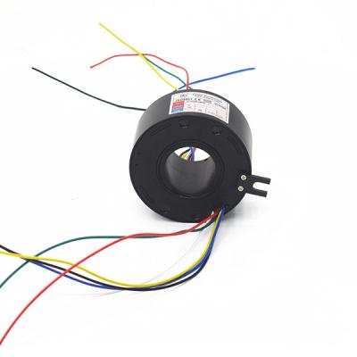 China Compact Size Through Hole Slip Ring , Hollow Shaft Rotary Electrical Interface for sale