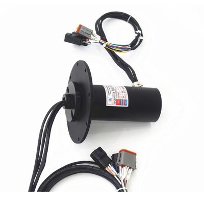 China Deutsch Connector IP65 15rpm Capsule Slip Ring for sale