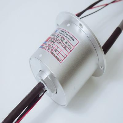 中国 信号RS232 220VACのイーサネット電気スリップ リングを統合しなさい 販売のため