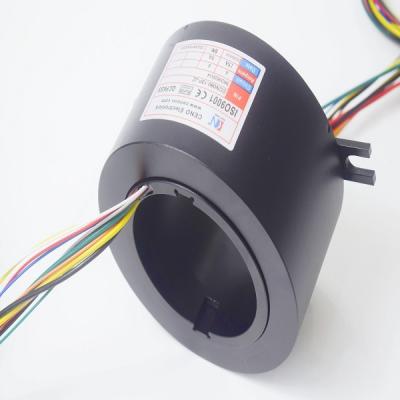 China Through Bore 80mm Slip Ring Rotary Joint For Military Project for sale