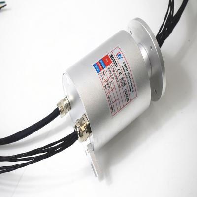 China Blind Shaft Rotary Union 380VAC 40rpm Through Hole Slip Ring for sale