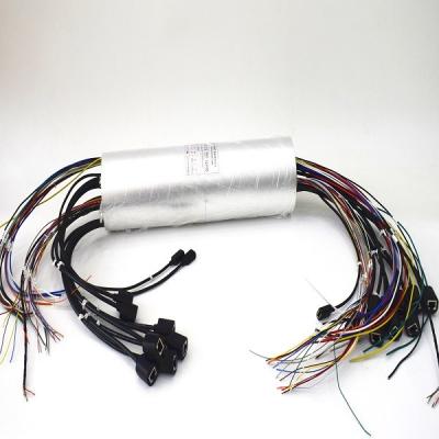 China 38.1mm Inner Bore Hollow Shaft Slip Ring Integrate USB2.0 RS232 for sale