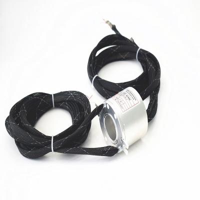 China 24VDC 38.1mm Inner Bore Rotary Joint Slip Ring With Transfer Power for sale