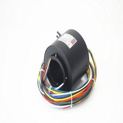 China IP51 Through Hole Slip Ring 70mm Inner Bore Hollow Shaft Rotary Union for sale