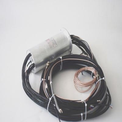 China IP56 HD Integrated 1000M Ethernet Slip Ring For HDMI Security System for sale