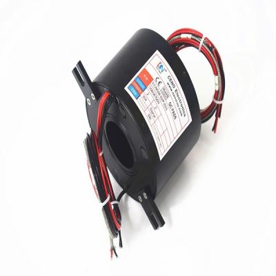 China Inner Bore 38.1mm Industrial Slip Ring K Type Thermocouple Slip Ring for sale
