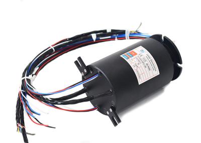 China Speed 250rpm Industry Slip Ring 8x10A 16xsignal Installation Way Flange for sale