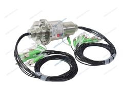 8 Channels Rotating Electrical Connector Slip Ring Single Or Multimode Type