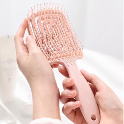 China Waterproof Detangling Hair Brush Soft Bristles OEM ODM for sale