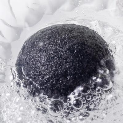 China Round Eco Friendly Konjac Body Sponge Body Cleaning Exfoliating Bath Sponge for sale