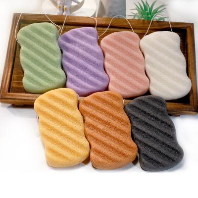 China Gentle Konjac Cleansing Sponge with Soft and Hypoallergenic Texture - Round Shape for sale