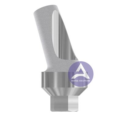 China Zimmer Screw-Vent® Titanium Angled Abutment  NP 3.5mm/ RP 4.5mm/ WP 5.7mm -- 15°/25° Degree for sale