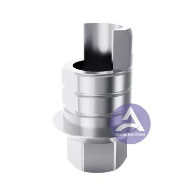 China MIS Seven® Internal Hexagon Titanium Ti-Base Abutment Compatible  NP 3.5mm/ RP 4.5mm/ WP 5.7mm for sale