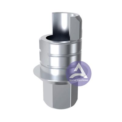 China SIC Invent® Internal Hexagen Titanium Ti-Base Abutment Compatible  3.3mm/ 4.2mm for sale