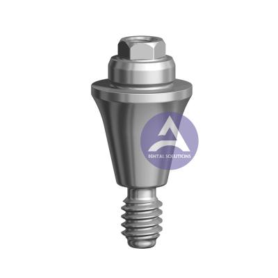 China Nobel Biocare Multi Unit Straight Abutment Xeal Conical Connection RP 2.5 3.5 4.5Mm for sale