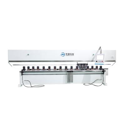 China Round Trip Vertical V Cutting Machine Automatic V Grooving Machine With Two Tool Holders for sale