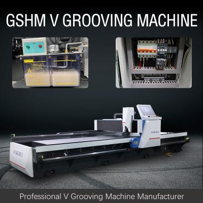 China Luftkühlung Hochgeschwindigkeits-CNC-V-Grooving-Maschine für Beschilderung und Edelstahlverarbeitung zu verkaufen