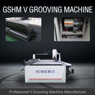 China Precision V Slotting Machine Elevator Industry Cnc Sheet Metal Cutting Machine for sale