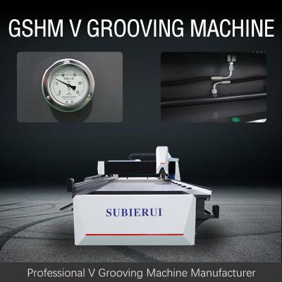 China 1532 Automatic V Grooving Machine V Groove Cutter Machine For Shower Room Parts Te koop